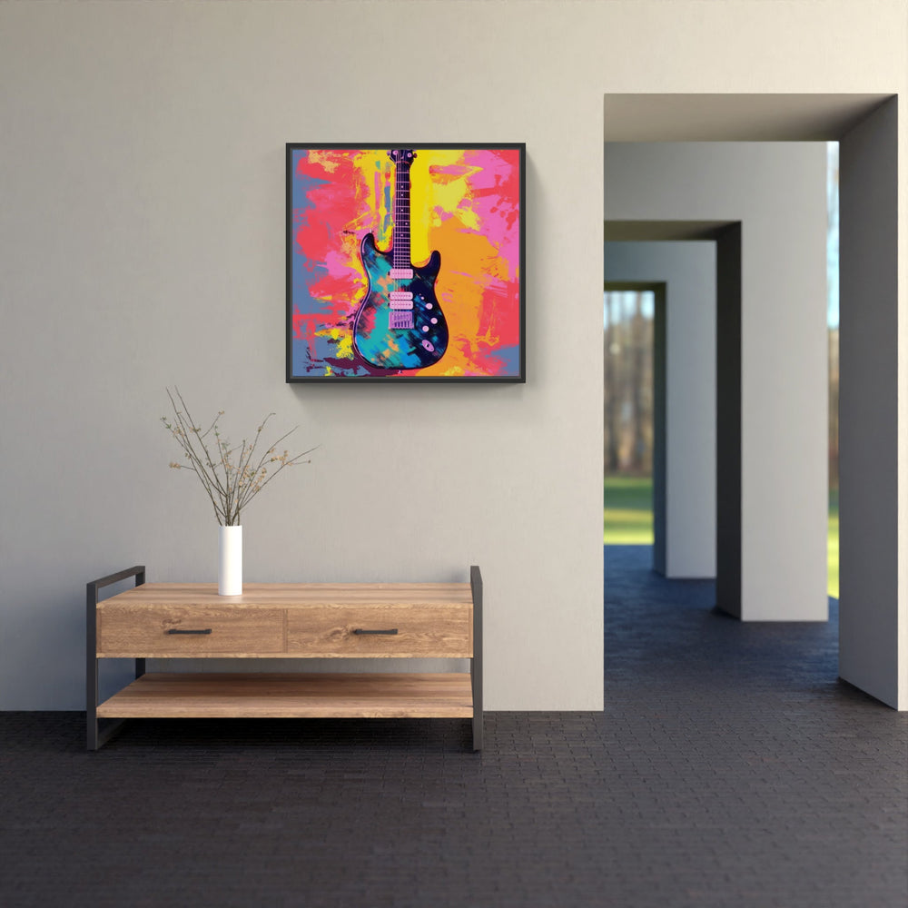 Rhythmic Guitar Melody-Canvas-artwall-Artwall