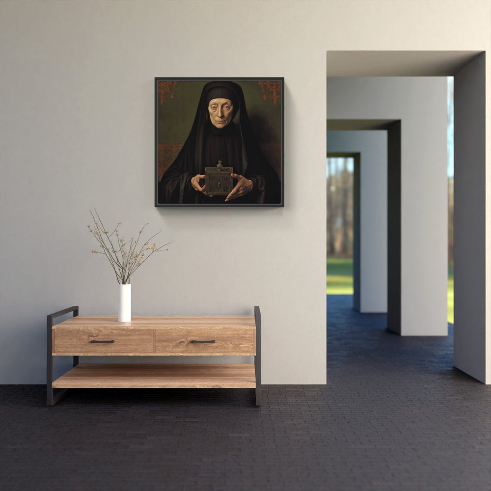 Van Eyck's Divine Light-Canvas-artwall-Artwall