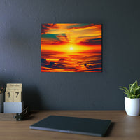 Brille mon soleil !- Tableau aluminium