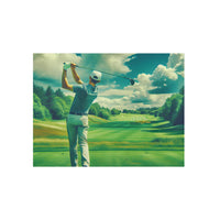 Golf Sauve Survoler- Tableau aluminium