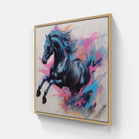 Loyal Horse Companion-Canvas-artwall-Artwall