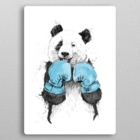 Poster Mural Panda Boxer