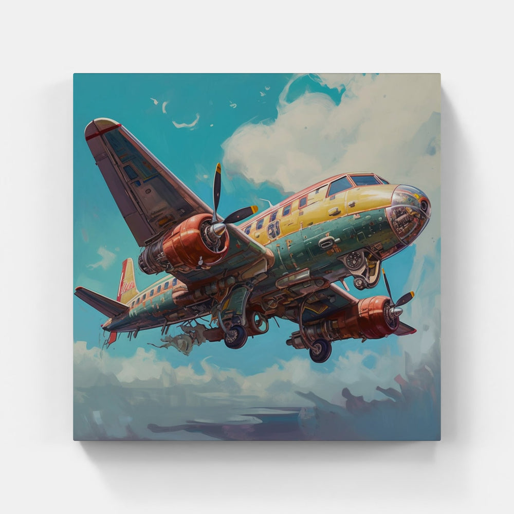 Flight of Fancy-Canvas-artwall-20x20 cm-Unframe-Artwall