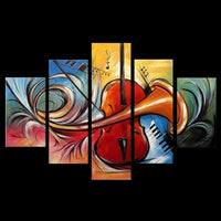 Abstract Music modern painting
