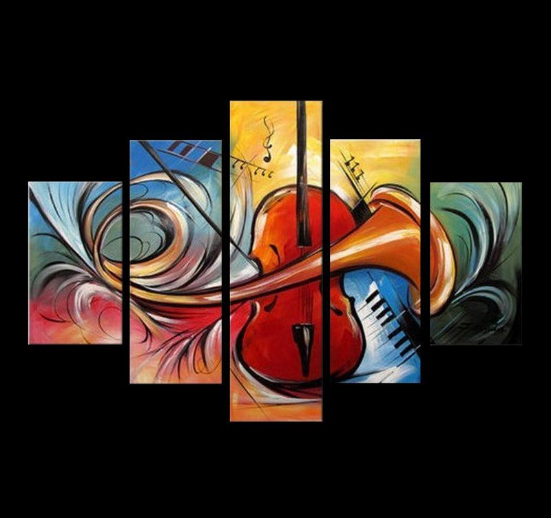 Abstract Music modern painting