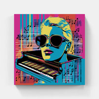 Poetic Piano Masterpiece-Canvas-artwall-Artwall