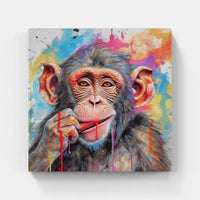 Playful Monkey Canvas-Canvas-artwall-Artwall