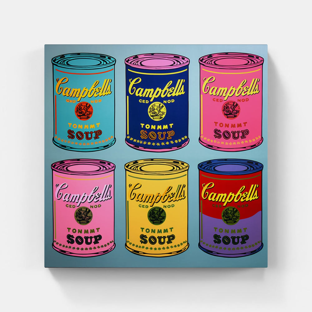 Warhol's Visionary Artwork-Canvas-artwall-Artwall