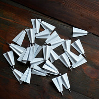 Pins Metal Avion Papier
