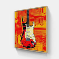 Unforgettable Guitar Spell-Canvas-artwall-Artwall