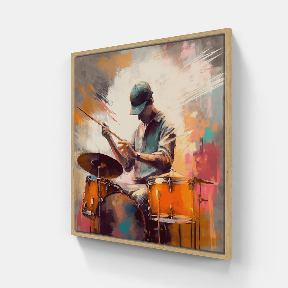 Vivid Drum Grooves-Canvas-artwall-Artwall