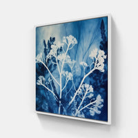 Captivating Cyanotype Heritage-Canvas-artwall-20x20 cm-White-Artwall