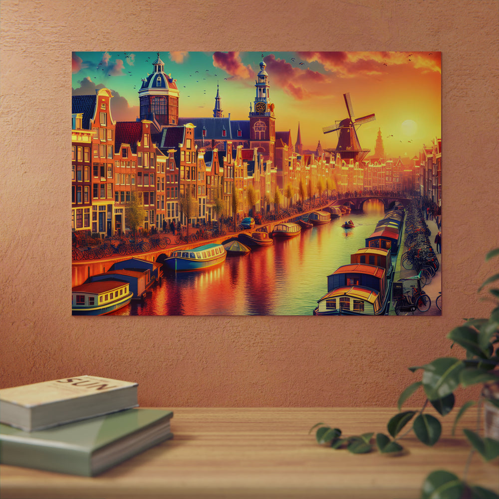 Amsterdam, Dreamland!- Tableau aluminium