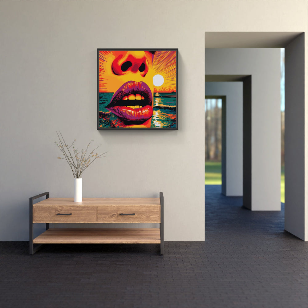 Radiant Sunset Melody-Canvas-artwall-Artwall