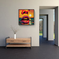 Radiant Sunset Melody-Canvas-artwall-Artwall