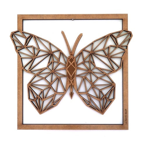 Butterfly Wood Decoration