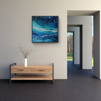 blue shining-Canvas-artwall-Artwall