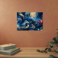 Bleu ciel espoir.- Tableau aluminium