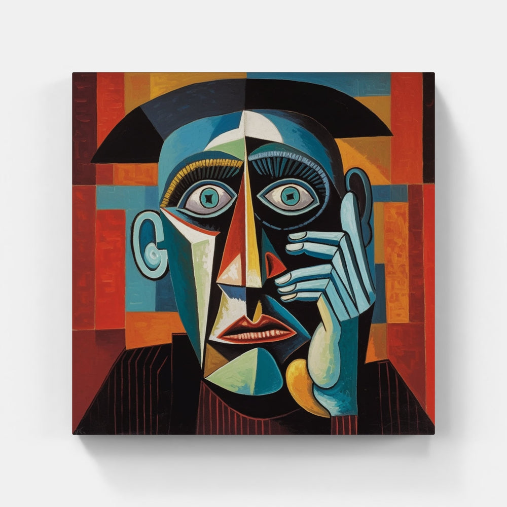 Picasso's Geometric Abstractions-Canvas-artwall-Artwall