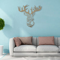 Deer Wood Design Decoration