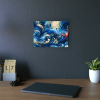 Bleu ciel espoir.- Tableau aluminium