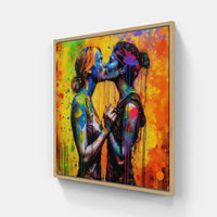 Eternal Harmony Devotion Kiss-Canvas-artwall-Artwall