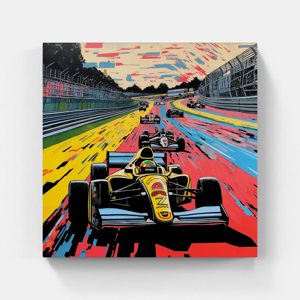 Speed Symphony Formula 1 Euphoria-Canvas-artwall-Artwall