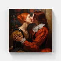 Passionate Kiss Devotion Harmony-Canvas-artwall-Artwall