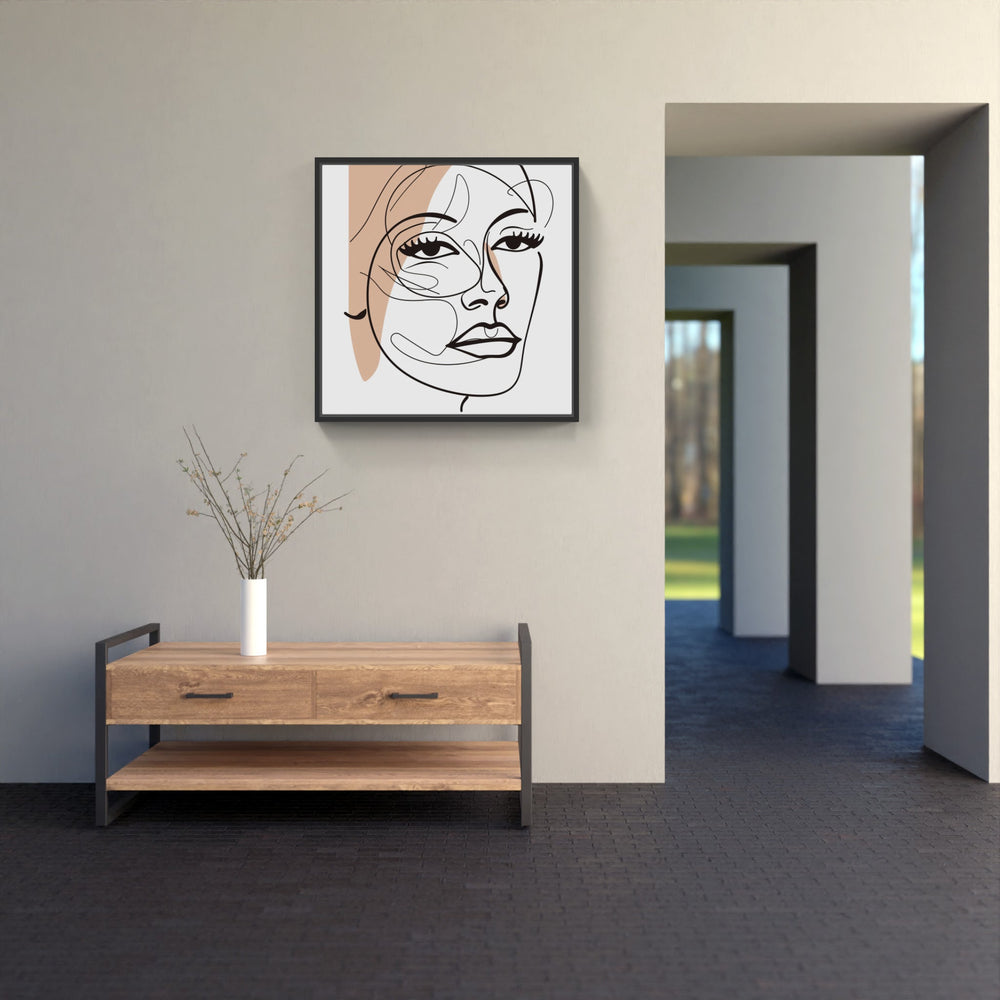 Effortless Line-Canvas-artwall-Artwall