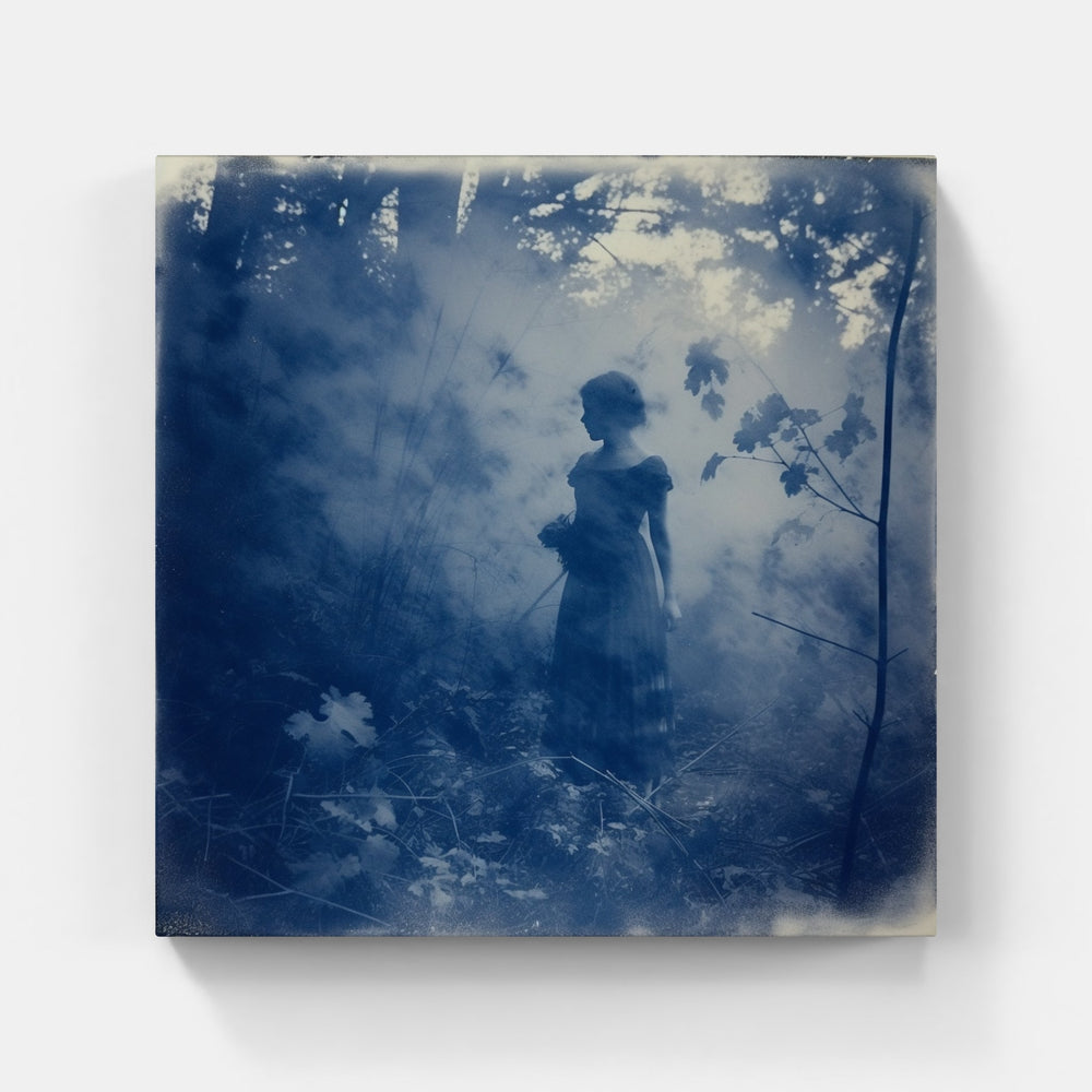 Cyanotype Dreams Unveiled-Canvas-artwall-Artwall