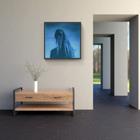 Time Capsule in Blue-Canvas-artwall-Artwall