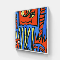 Basquiat rhymes sublime-Canvas-artwall-20x20 cm-White-Artwall