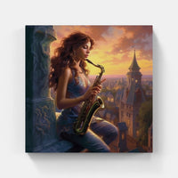 Soulful Saxophone Expressions-Canvas-artwall-Artwall