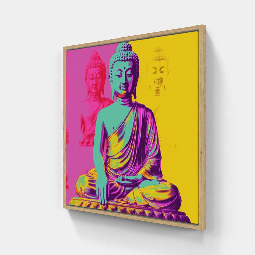 Buddha Power-Canvas-artwall-Artwall
