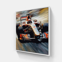 Essence of Formula 1-Canvas-artwall-20x20 cm-White-Artwall