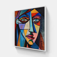 Picasso's Dream-Canvas-artwall-20x20 cm-White-Artwall