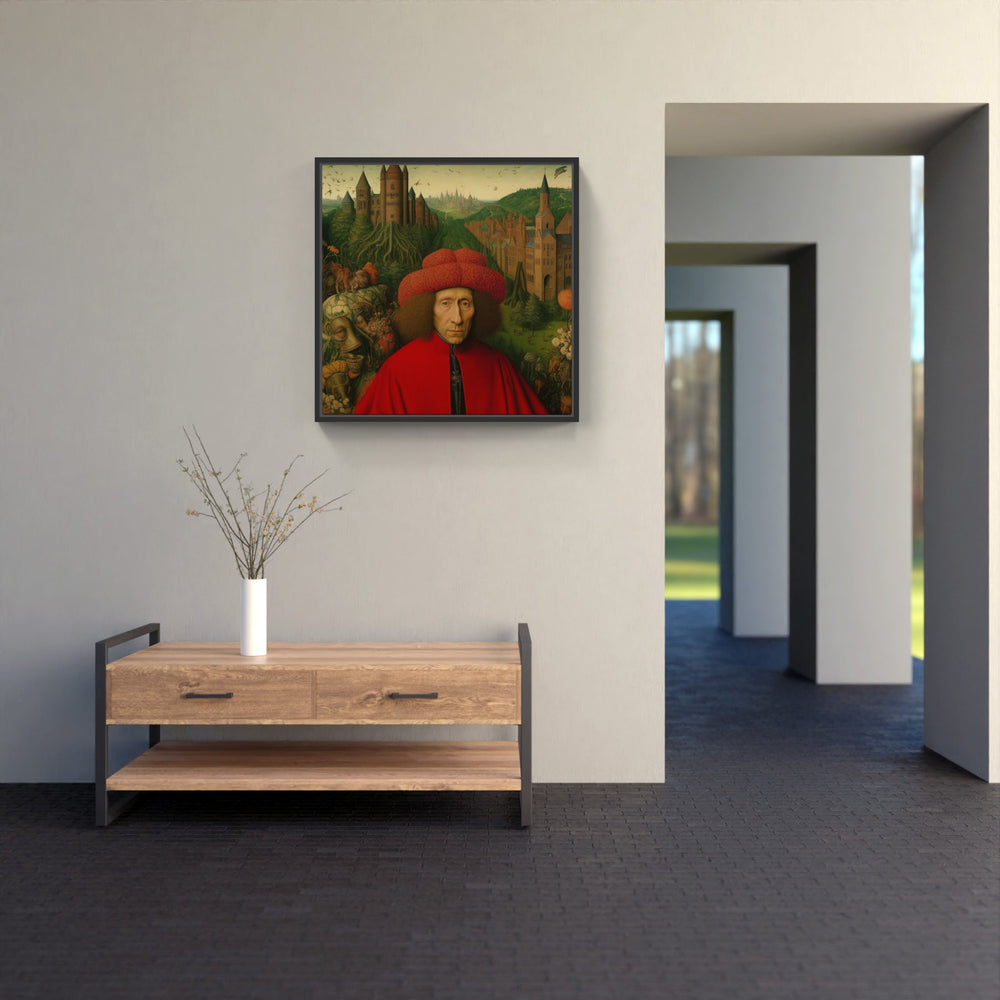 Mysterious Van Eyck Secrets-Canvas-artwall-Artwall