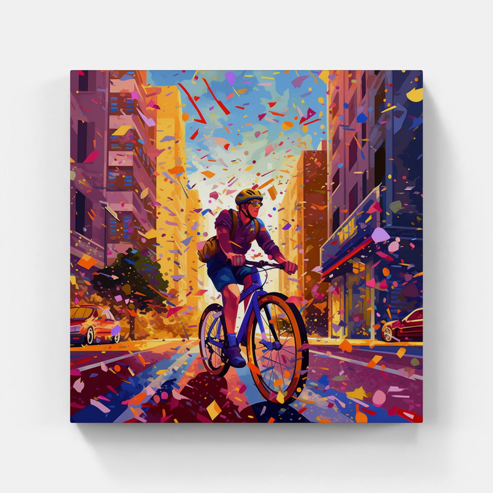 Pedaling Perspectives-Canvas-artwall-Artwall