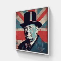 Churchill UK-Canvas-artwall-20x20 cm-White-Artwall