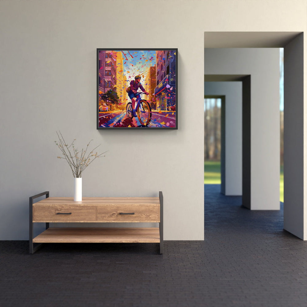 Pedaling Perspectives-Canvas-artwall-Artwall