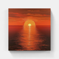 Breathtaking Sunset Majesty-Canvas-artwall-Artwall