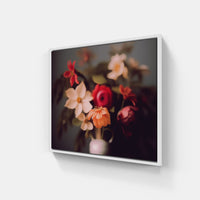 Tropical Garden Dreams-Canvas-artwall-40x40 cm-White-Artwall