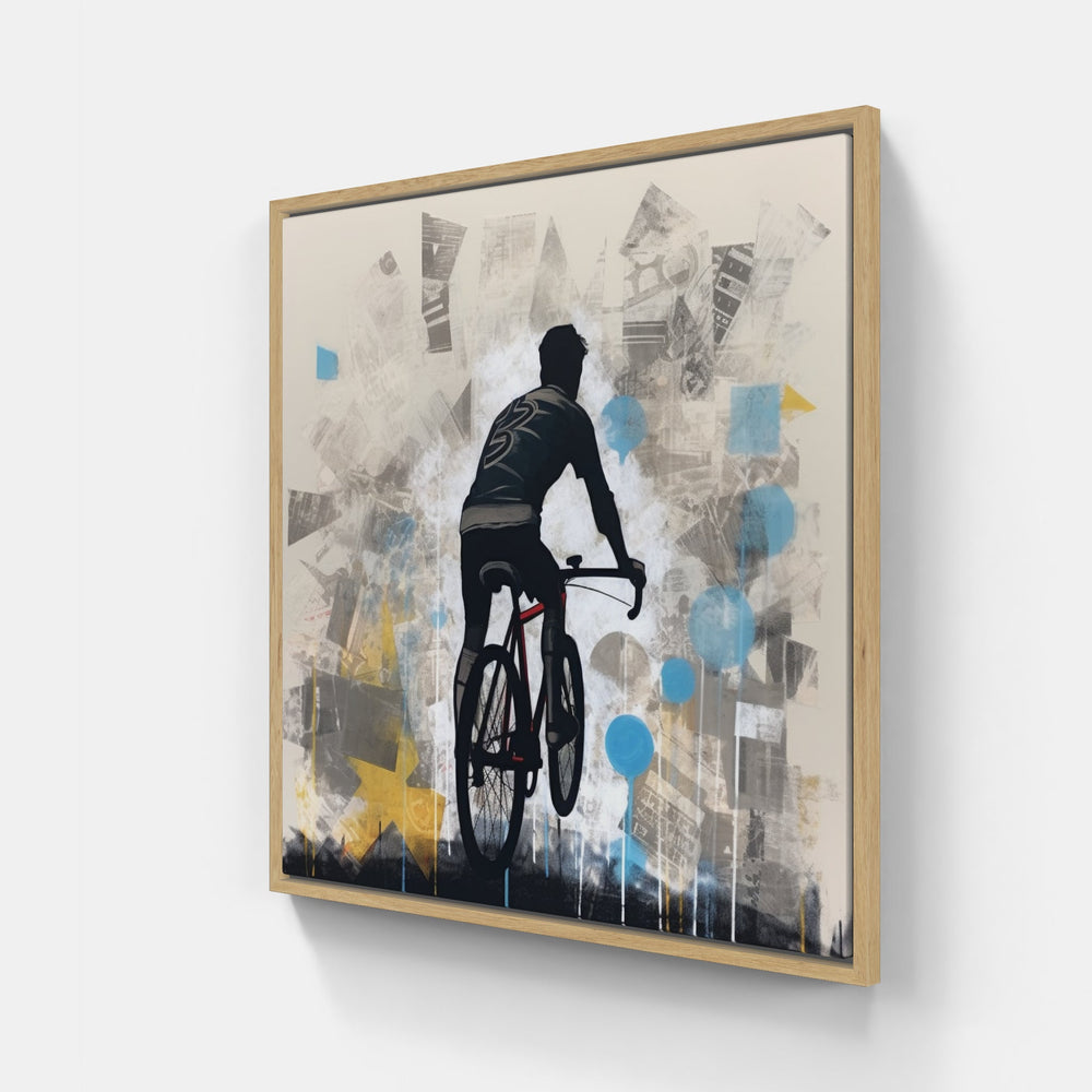 Cyclist's Canvas-Canvas-artwall-Artwall