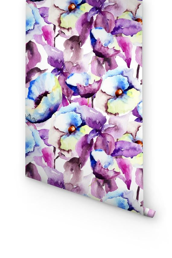 Colorful Floral Wallpaper