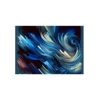 Bleu ciel espoir.- Tableau aluminium