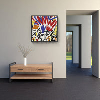 Basquiat dreams breathe-Canvas-artwall-Artwall