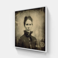 Daguerreotype Echoes Unveiled-Canvas-artwall-20x20 cm-White-Artwall