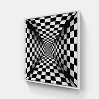 Mind-Bending Visual Wonders-Canvas-artwall-20x20 cm-White-Artwall