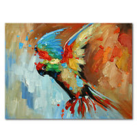 Contemporary Parrot Painting