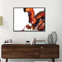 Abstract Canvas Red Dance 2